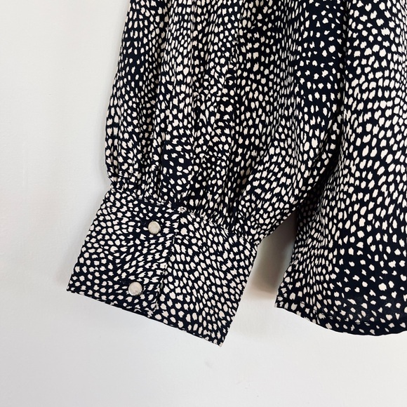 Fransa Balloon Sleeve Blouse - Picture 5 of 10